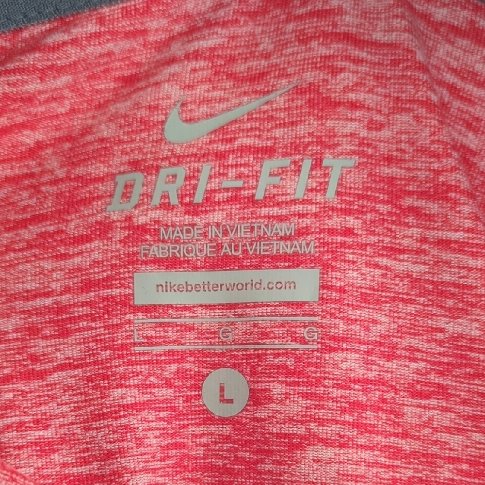 Nike Pink Long Sleeve Relaxed Sweatshirt - Picture 5 of 5